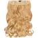 Lullabellz Super Thick Curly Clip In Hair Extensions 20 inch Caramel Blonde