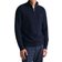 Gant Men Ribbed Half Zip Sweater - Evening Blue