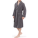 Linum Home Textiles Unisex Terry Cloth Bathrobe - Grey