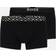 HUGO BOSS Two-pack of stretch-cotton trunks with metallic branding