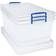 Really Useful Nestable Storage Box 62L 3pcs