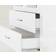 SECONIQUE Nevada White Gloss Wardrobe 154x182.5cm