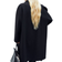 H&M Double Breasted Coat - Black