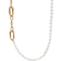 Pandora ME Slim Necklace - Gold/Pearls