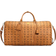 MCM Ottomar Weekender Bag in Visetos - Cognac