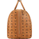 MCM Ottomar Weekender Bag in Visetos - Cognac