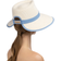 Eric Javits Suncrest Hat - Blue Mix