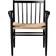 FDB Møbler J81 black/natural Kitchen Chair 82cm