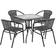 Flash Furniture TLH073SQ037GY4 Patio Dining Set