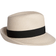 Eric Javits Squishee Classic Fedora Hat - Cream/Black