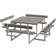 Plus LxD 2240 x 2240 mm with 4 Back Rests