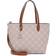 Tamaris Anastasia Shopper - Mørkebeige/Karamel/Hvid