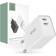 Tech-Protect C35W 2-Ports Netværksoplader 2xUSB-C Hvid