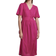 Pieces Tala Midi Dress - Beetroot Purple