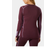 Helly Hansen Women’s Lifa Merino Midweight Graphic Long-Sleeve Crew Base Layer - Hickory Mou