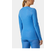 Helly Hansen Women’s Lifa Merino Midweight Graphic Long-Sleeve Crew Base Layer - Ultra Blue