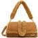 Jacquemus Le Bambimou Doux Puffed Shearling Flap Bag - Camel