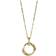 Astrid & Agnes Carolin Long Necklace - Gold/Transparent
