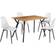 LPD Furniture Lisbon Dining Set 7.5x12cm 5pcs