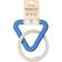 Wild One Triangle Tug Toy in Blue