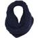 Flo Women's Crochet Snood with Lurex Teal Neck Warmer - Blue