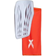 Adidas X League Shin Guards - White/Solar Red/Iron Metallic/Black