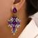 Shein Rhinestone Drop Earrings