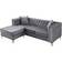 Glory Furniture Paige Gray Sofa 87" 2pcs 3 Seater