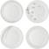 Royal Doulton Pacific Stone Dinner Plate 29cm 4pcs