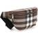 Burberry Check Belt Bag - Dark Birch Brown