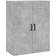 vidaXL Highboard Concrete Grey Sideboard 180x69.5cm