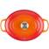 Le Creuset Volcanic Signature Cast Iron Oval mit Klappe 6.3 L