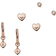 Emporio Armani Earrings - Rose Gold/Transparent