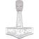 Siersbøl Thors hammer vedhæng 29160450900