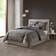 N Natori Hanae Bedspread Gray (243.8x233.7cm)