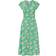 Yumi Floral Midi Dress - Green