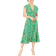 Yumi Floral Midi Dress - Green