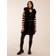 Blue Vanilla Faux Fur Detail Gilet BLACK