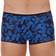 Hom Temptation Quentin Immersive Flowers Print Boxer Trunk - Blue/Black