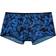 Hom Temptation Quentin Immersive Flowers Print Boxer Trunk - Blue/Black