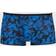 Hom Temptation Quentin Immersive Flowers Print Boxer Trunk - Blue/Black