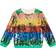 Stella McCartney Girl's Striped Sequin Cotton Sweatshirt - Multicolor