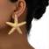 Shein 1pair Starfish Stud Earrings