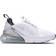 Nike Air Max 270 GS - White/Black/Metallic Silver/Pure Violet
