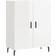 vidaXL Engineered Wood White High Gloss Skænk 69.5x90cm