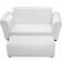 Costway Kid's Double Couch Lounge Sofa with Ottoman