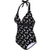 Regatta Women's Flavia Swimming Costume - Black White/Polka Print