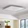 PRIOS Dinvoris Grey Ceiling Flush Light 62cm