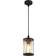 Lindby Yonan Pendellampe Dark Grey/Clear Pendelleuchte