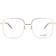 Saint Laurent SL 314 006 Gold Size Frame Only Blue Light Block Available Gold